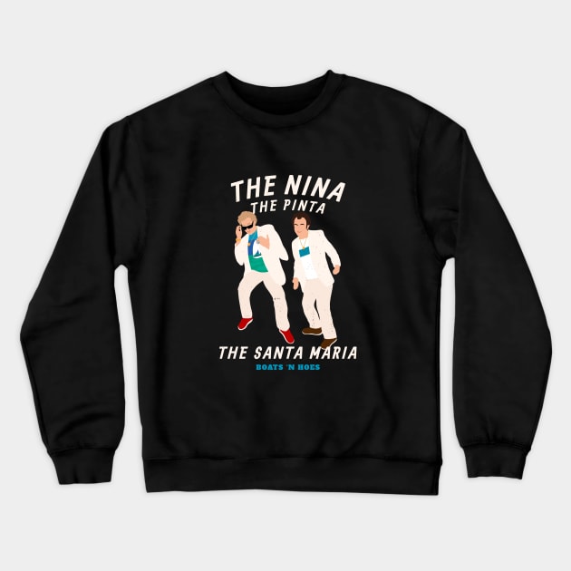 The Nina, The Pinta, The Santa Maria Crewneck Sweatshirt by BodinStreet